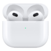 Apple AirPods 3ra Gen. con estuche de carga Lightning en caja vista frontal