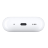 Apple AirPods Pro 2da Gen Magsafe Case 2022 blancos vista inferior