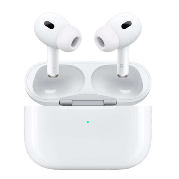 Apple AirPods Pro 2da Gen Magsafe Case 2022 blancos vista frontal