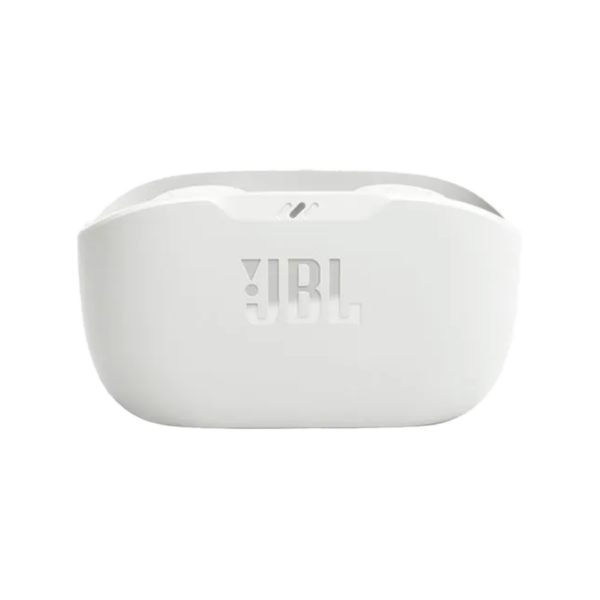 JBL Wave Buds blancos vista frontal