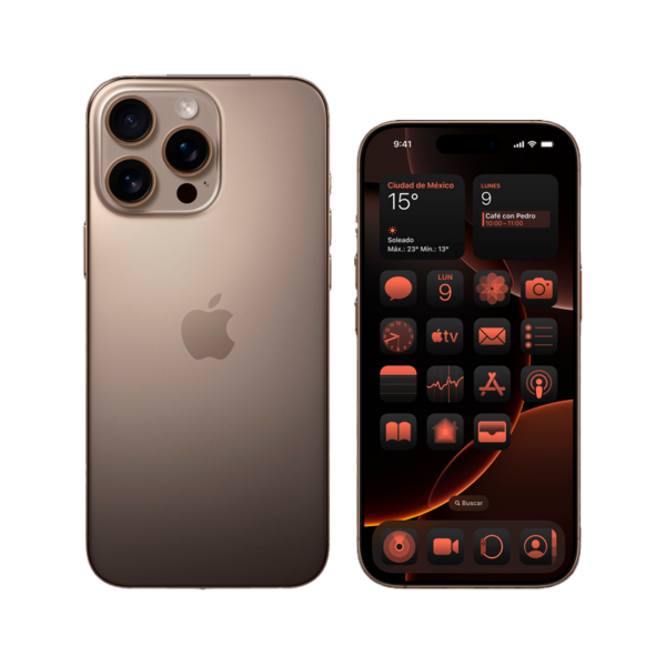 iPhone 16 Pro cobre