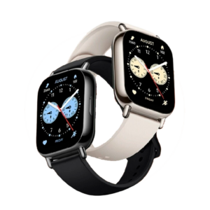 Dos Redmi Watch 5 Lite, un Redmi Watch 5 Lite negro y un Redmi Watch 5 Lite blanco
