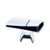 Playstation 5 más un control vista superior